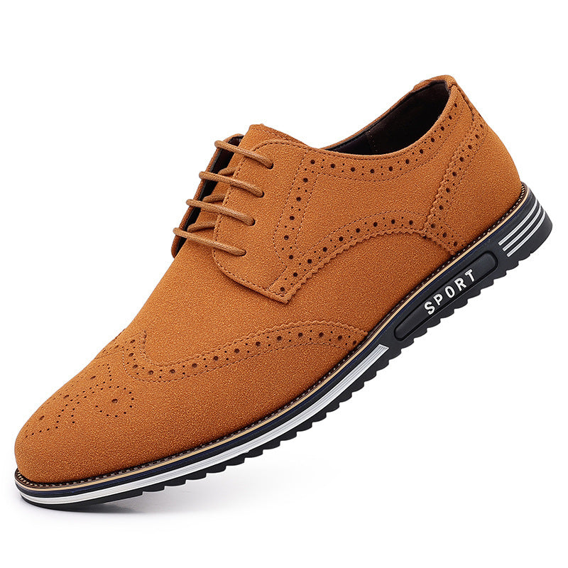 Best Online Shop in Australia - White sole wide carved leather shoes - Emete store