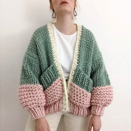 Best Online Shop in Australia - Boho Handmade Puff Sleeve Cardigan - Emete store