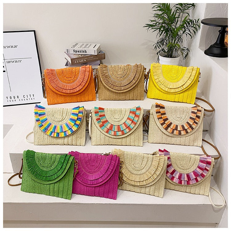 Best Online Shop in Australia - Woven Portable Shoulder Bag - Emete store