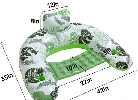 Best Online Shop in Australia - Inflatable U-Shaped Floating Bed - Emete store