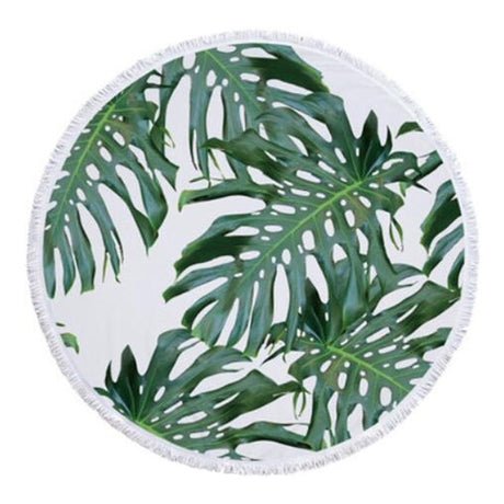 Best Online Shop in Australia - Urijk Tropical Leaf Beach Towel - Emete store