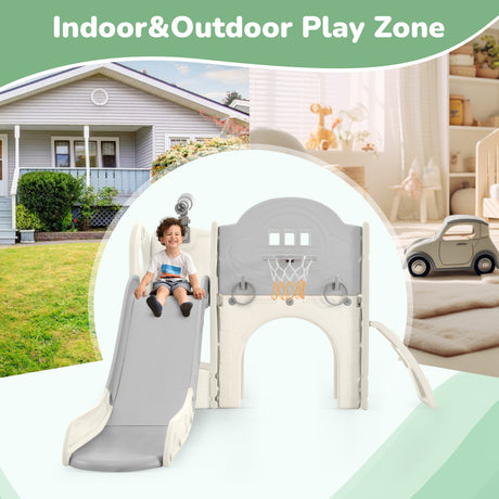 Best Online Shop in Australia - 7-in-1 Kids Spaceship Slide - Emete store