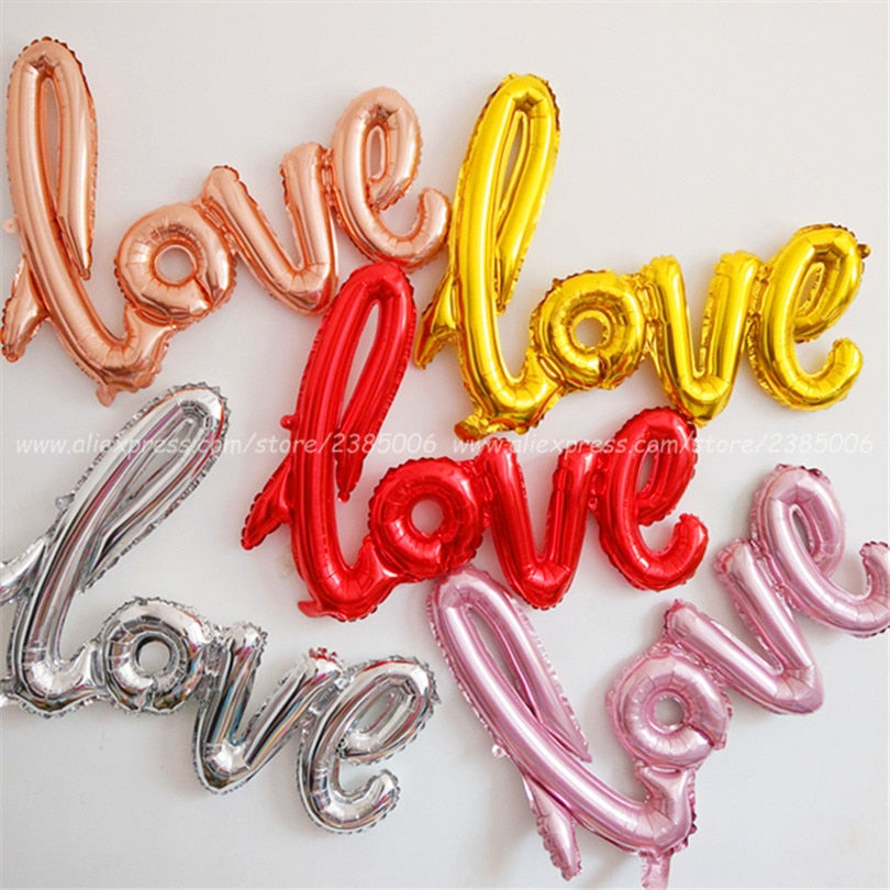 Best Online Shop in Australia - Love Letter Foil Balloon - Emete store