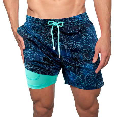 Best Online Shop in Australia - Men's Summer Beach Print Shorts - Emete store