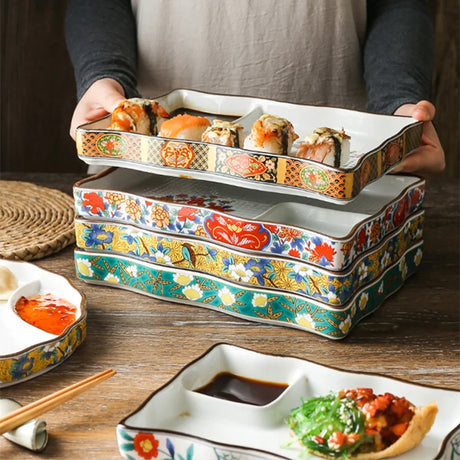Best Online Shop in Australia - Dumpling & sushi ceramic plate - Emete store