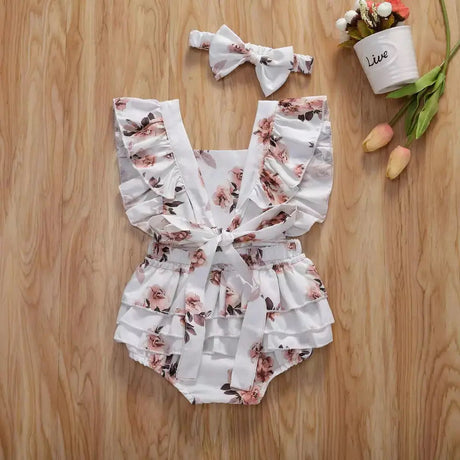 Best Online Shop in Australia - Summer Pastoral Girl Romper - Emete store