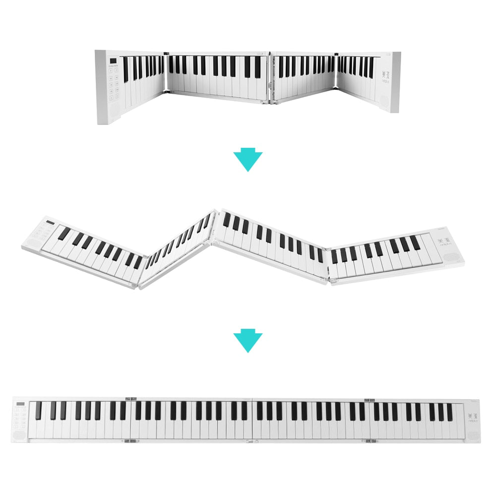 Best Online Shop in Australia - MIDIPLUS 88-Key Foldable Piano - Emete store