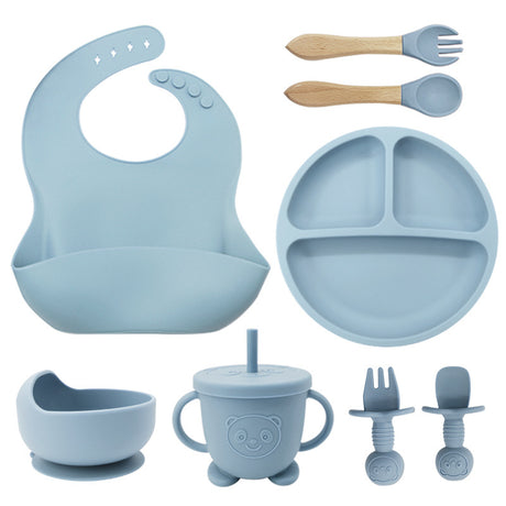 Best Online Shop in Australia - Baby Silicone Feeding Set 8PCS - Emete store