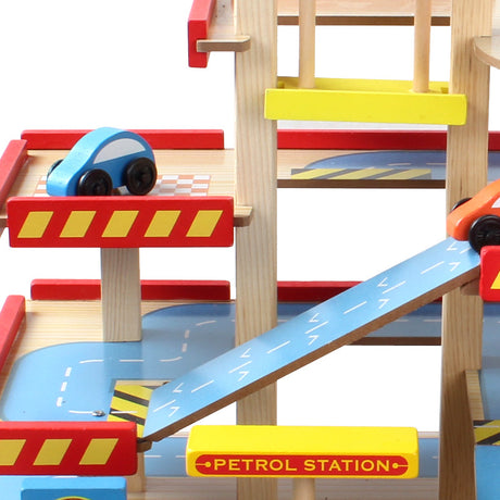 Best Online Shop in Australia - 3-Story Wooden Car Playset - Emete store