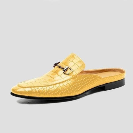 Best Online Shop in Australia - Men's Square Toe Leather Loafers - Emete store