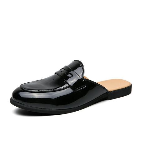 Best Online Shop in Australia - Men’s Patent Leather Mules - Emete store
