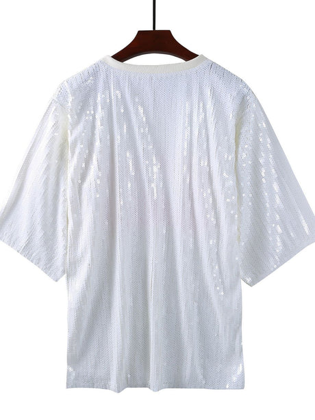 Best Online Shop in Australia - Loose Bead Sequin Shirt - Emete store