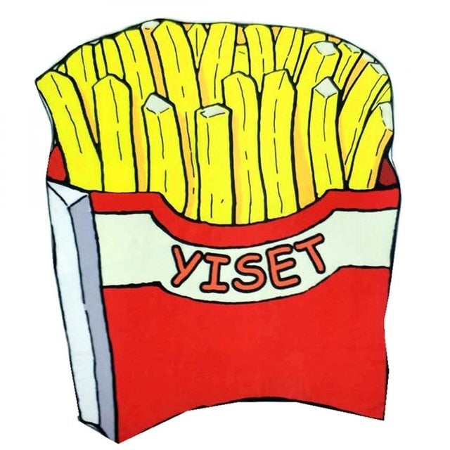 Best Online Shop in Australia - Boho Fruit Print Round Beach Towel - Emete store