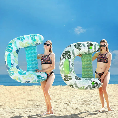 Best Online Shop in Australia - Inflatable U-Shaped Floating Bed - Emete store