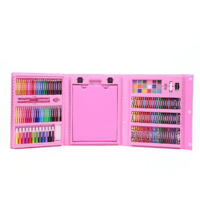 Best Online Shop in Australia - 208-Piece Kids Art Set w/ Easel - Emete store