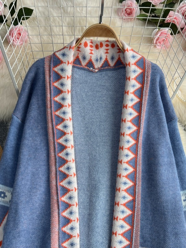 Best Online Shop in Australia - Retro Korean Loose Knit Cardigan - Emete store