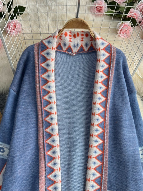 Best Online Shop in Australia - Retro Korean Loose Knit Cardigan - Emete store