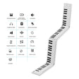 Best Online Shop in Australia - MIDIPLUS 88-Key Foldable Piano - Emete store