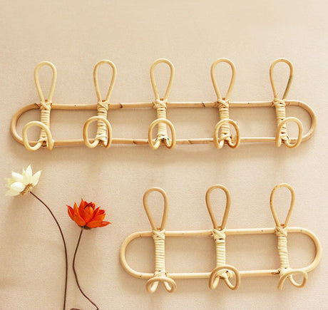 Best Online Shop in Australia - Vintage Rattan Woven Wall Hook - Emete store