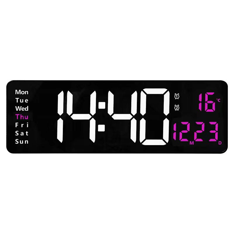 Best Online Shop in Australia - Large LED Digital Wall Clock - Emete store