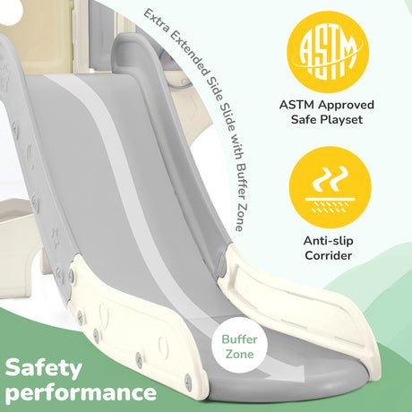 Best Online Shop in Australia - 7-in-1 Kids Spaceship Slide - Emete store