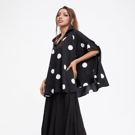 Best Online Shop in Australia - Chiffon Short Sleeve Shirt - Emete store