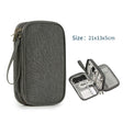 Best Online Shop in Australia - Flat Digital Travel Cable Bag - Emete store