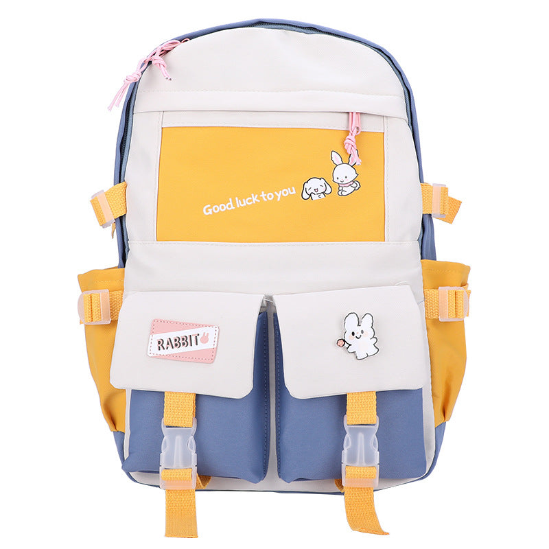 Best Online Shop in Australia - Fresh Colorful Canvas Schoolbag - Emete store