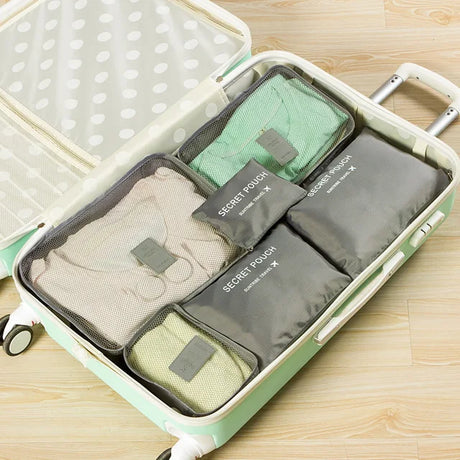 Best Online Shop in Australia - Travel Storage Bag Set - 6pcs - Emete store