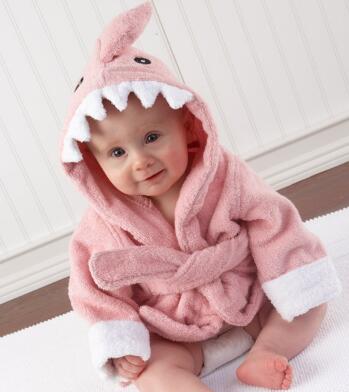 Best Online Shop in Australia - Cartoon Baby Hooded Bathrobe - Emete store