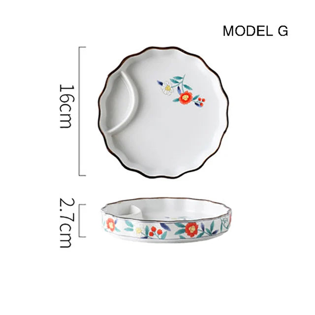 Best Online Shop in Australia - Dumpling & sushi ceramic plate - Emete store