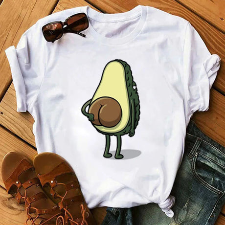 Best Online Shop in Australia - Avocado Short Sleeve T-shirt - Emete store