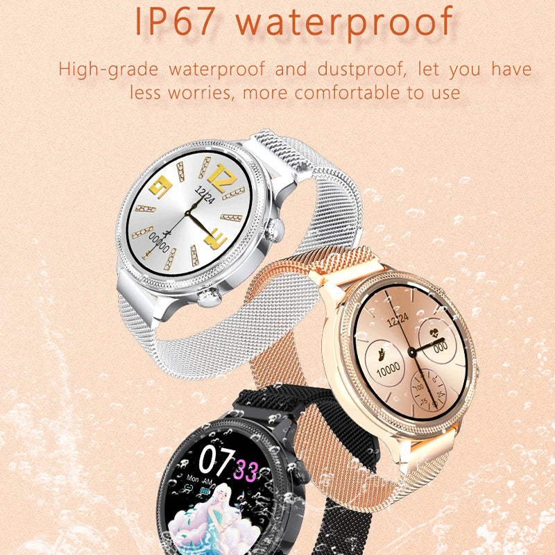 Women Physiological Cycle Reminder M3 Smart Watch Music Playback Smartwatch Heart Rate Tracker Female Band Ladies - Emete store