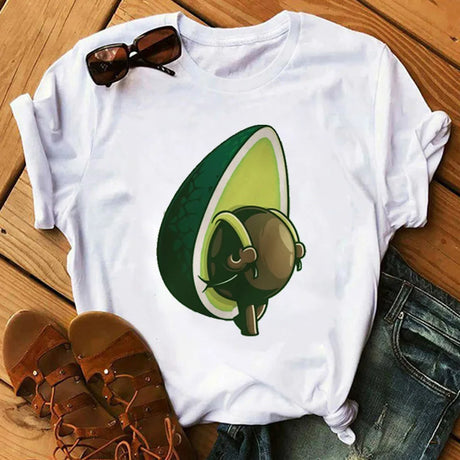 Best Online Shop in Australia - Avocado Short Sleeve T-shirt - Emete store