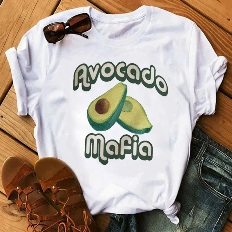 Best Online Shop in Australia - Avocado Short Sleeve T-shirt - Emete store
