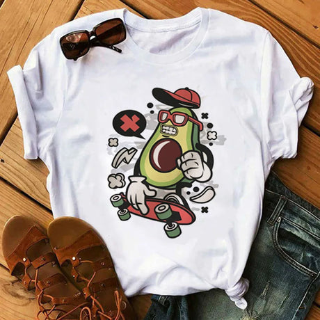 Best Online Shop in Australia - Avocado Short Sleeve T-shirt - Emete store