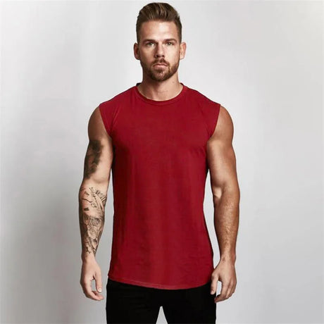 Best Online Shop in Australia - Muscleguy Men’s Sleeveless Tank - Emete store