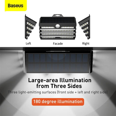 Best Online Shop in Australia - Baseus Solar LED Wall Lamp - Emete store