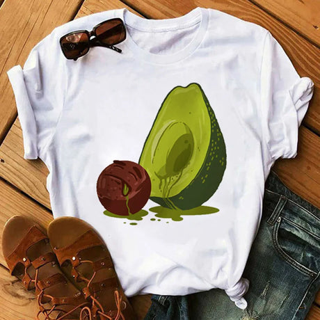 Best Online Shop in Australia - Avocado Short Sleeve T-shirt - Emete store