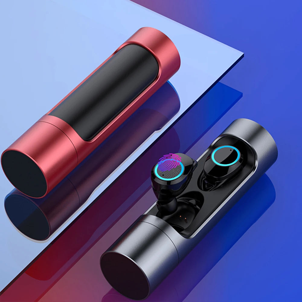 X8 Earphone Bluetooth 5.0 Touch Control Wireless TWS Earbuds Waterproof Stereo Music air Headset pods mini Earpiece - Emete store