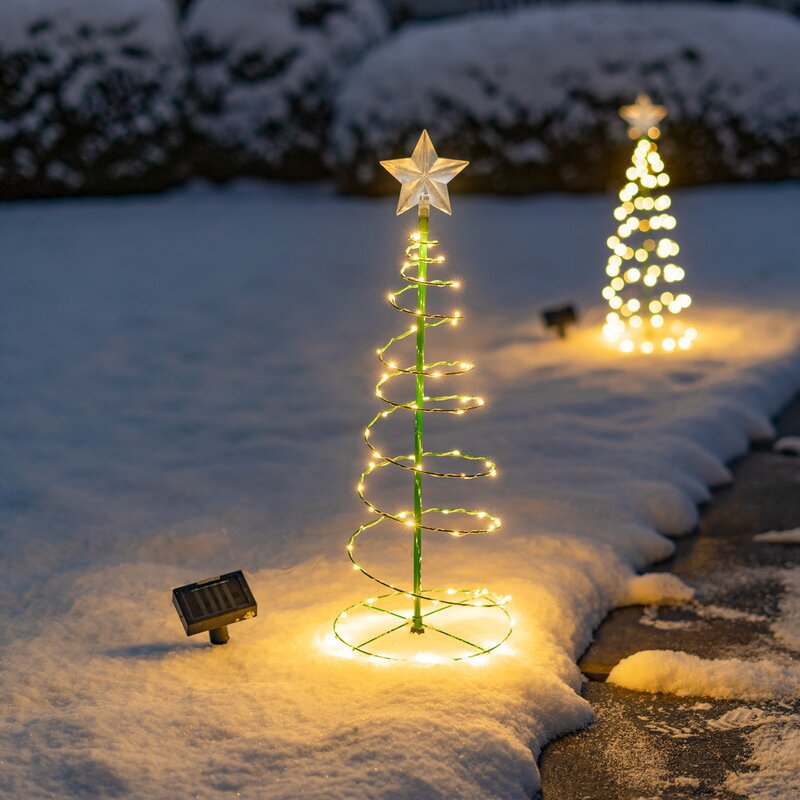 Christmas Garden Lights String Stars Christmas Tree eprolo
