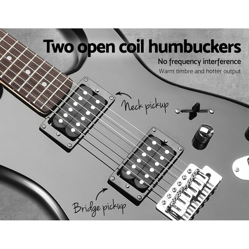 Electirc Guitar Humbucker Pickup Switch Full Size Skull Pattern - Alpha 41 Inch
