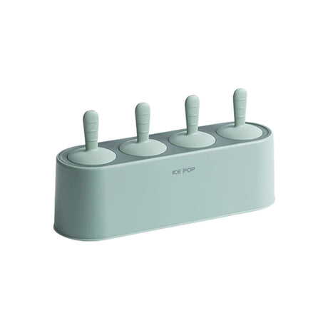 Popsicle Molds Sets 4Ice Pop Makers Reusable Ice Cream Mold - Dishwasher Safe, Durable DIY Popsicles Tray Holders - Emete store