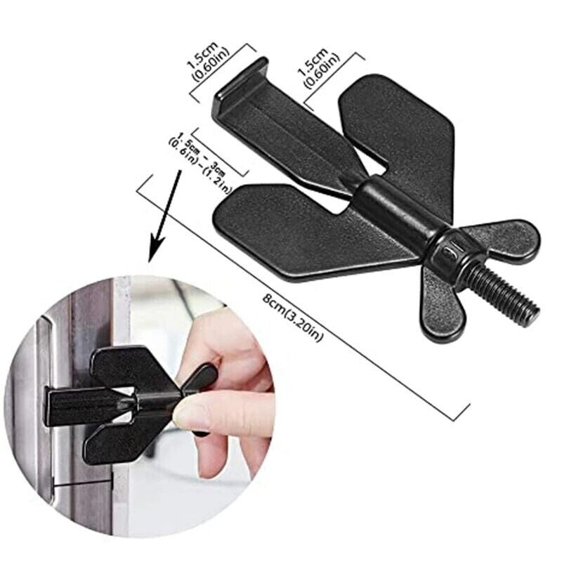 Anti-Theft Door Stopper Portable Travel Home Interior Door Stopper