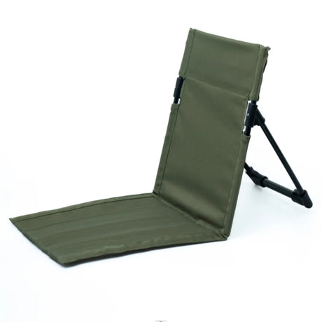 Foldable Camping Chair Outdoor Garden Park Single Lazy Chair Backrest Cushion Picnic Camping Folding Back Chair Beach Chairs - Emete store