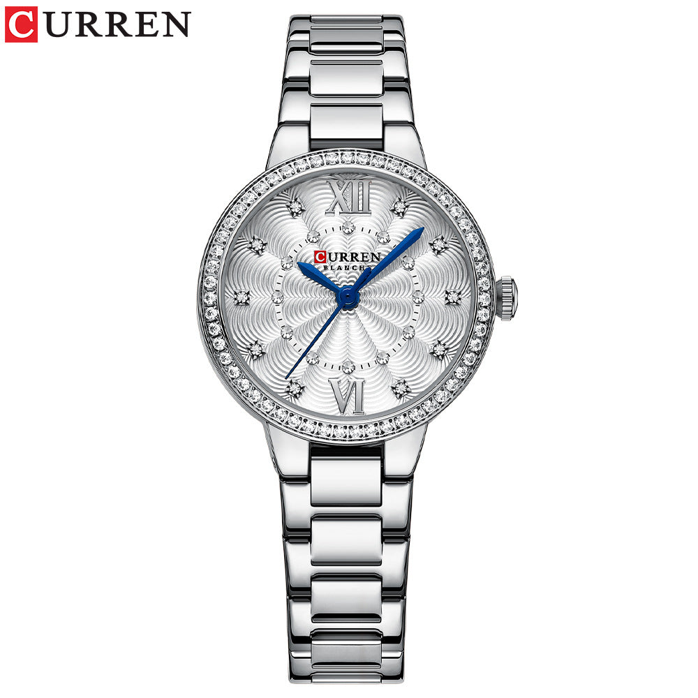 Ladies Watch Fashion Steel Band Watch Casual Ladies Watch - Emete store