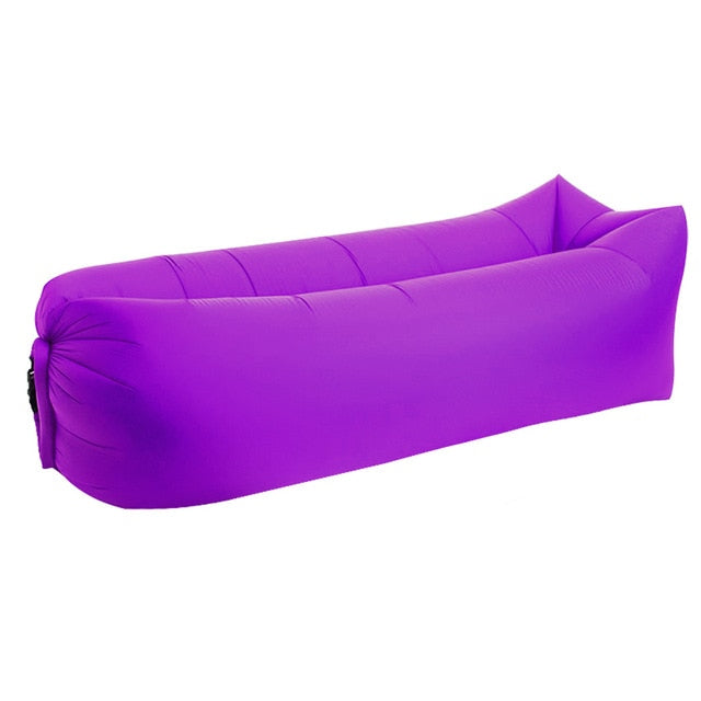 Trend Outdoor Products Fast Infaltable Air Sofa Bed Good Quality Sleeping Bag Inflatable Air Bag Lazy bag Beach Sofa Laybag