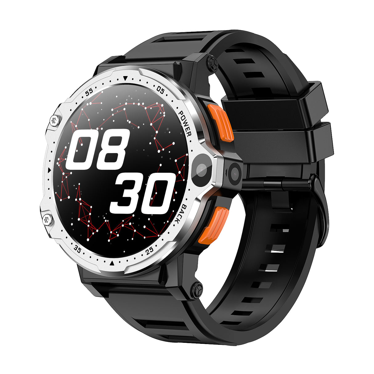 AP6 Smart Watch Dual Camera 4G Plug in Card WIFI Internet Heart Rate Blood Pressure Blood Oxygen Monitoring - Emete store