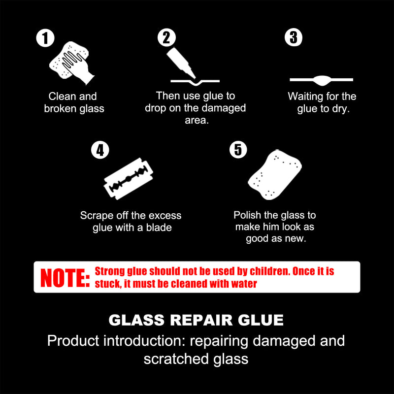 Auto Glass Repair Glue