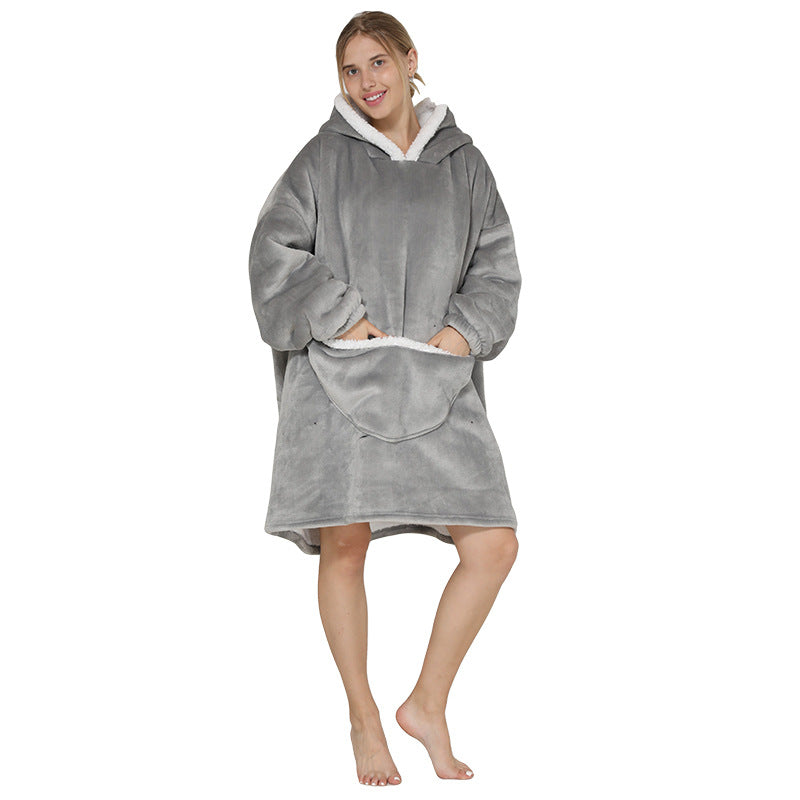 Comfy Hooded Fleece Blanket - emete Store